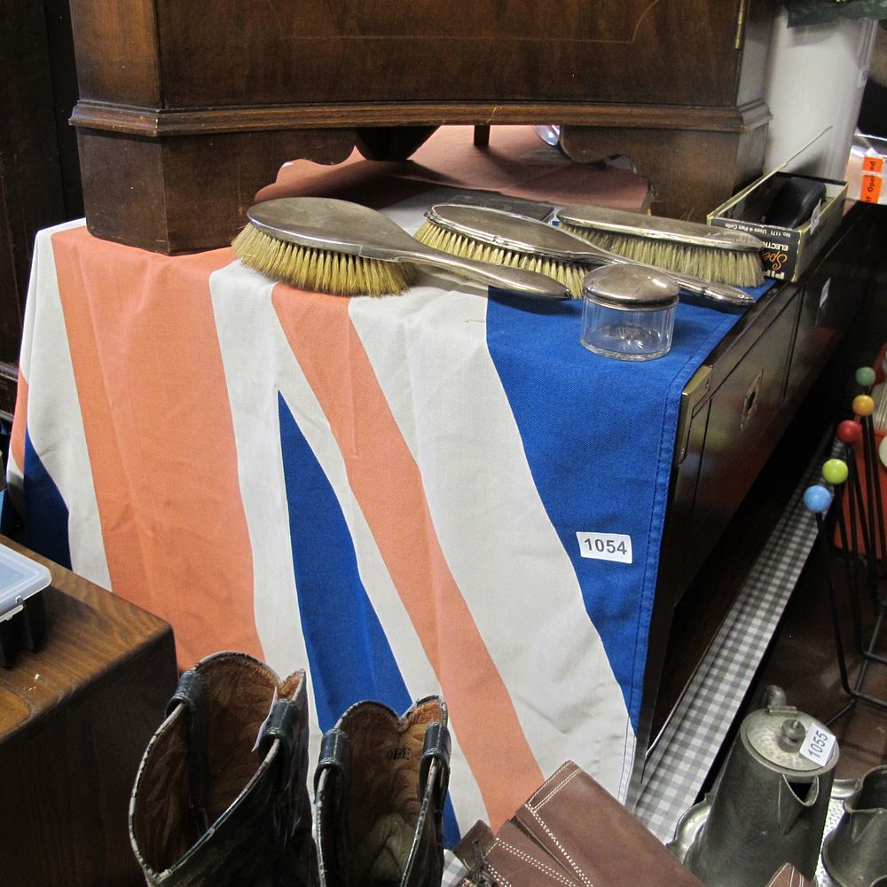 Lot 1054: A union jack flag