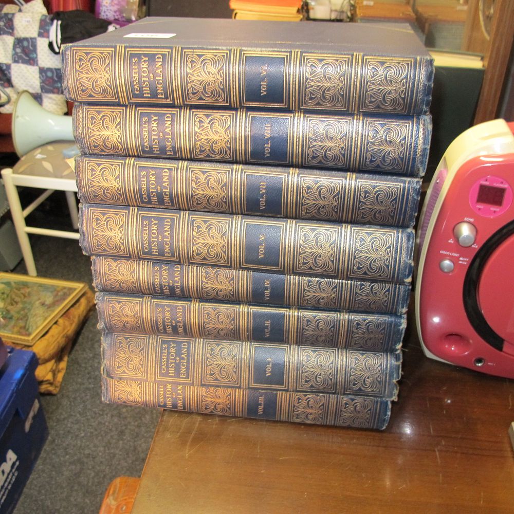 Lot 1067: 8 Volumes of Cassell's History of England