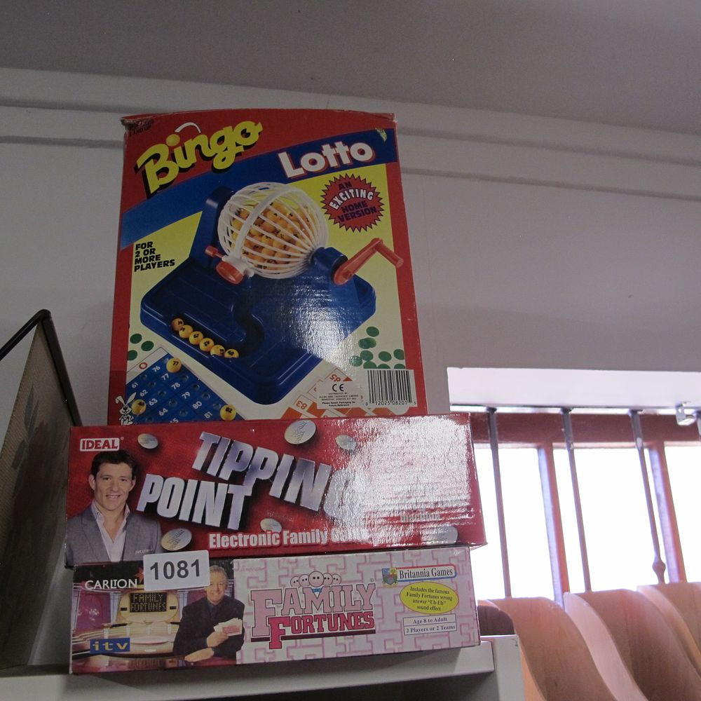 Lot 1081: Quantity of games