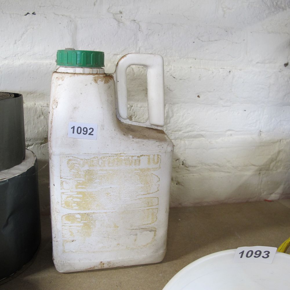 Lot 1092: A mystery bottle from the shed! What could...