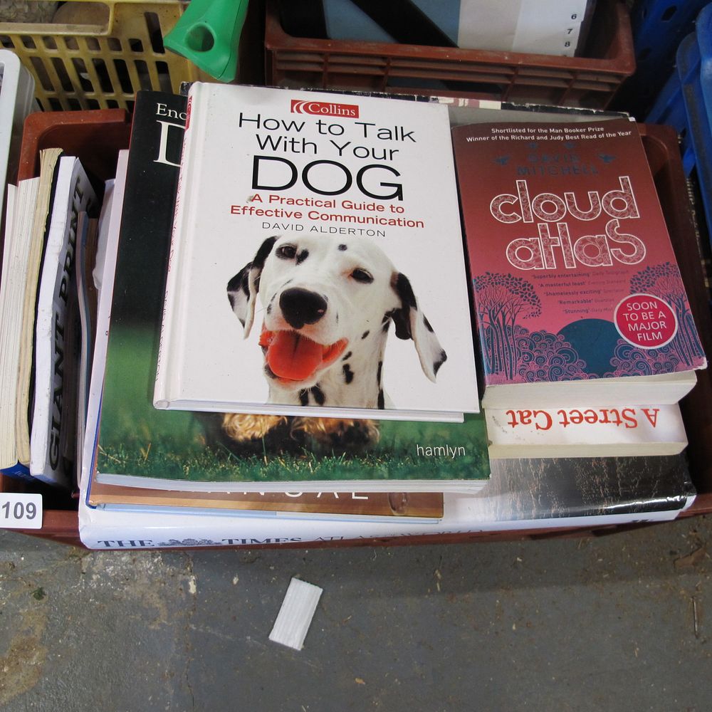 Lot 1109: Box of books
