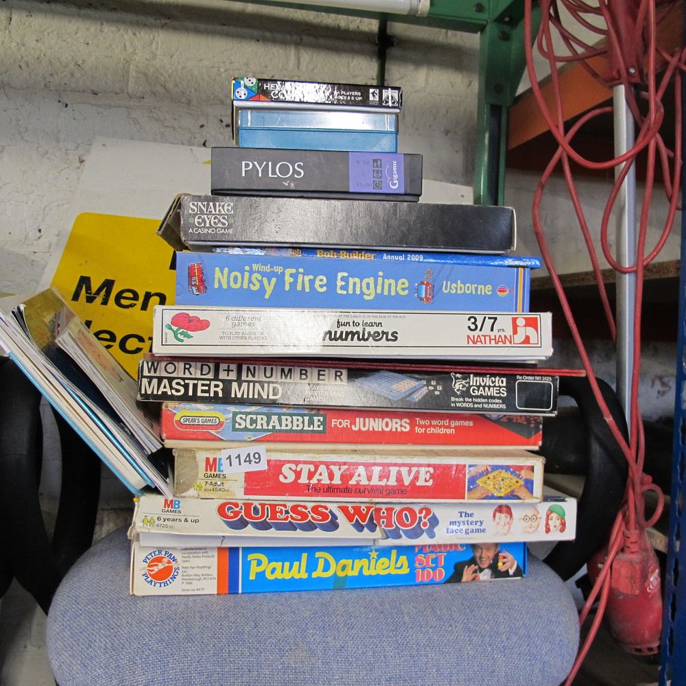 Lot 1149: qty of games