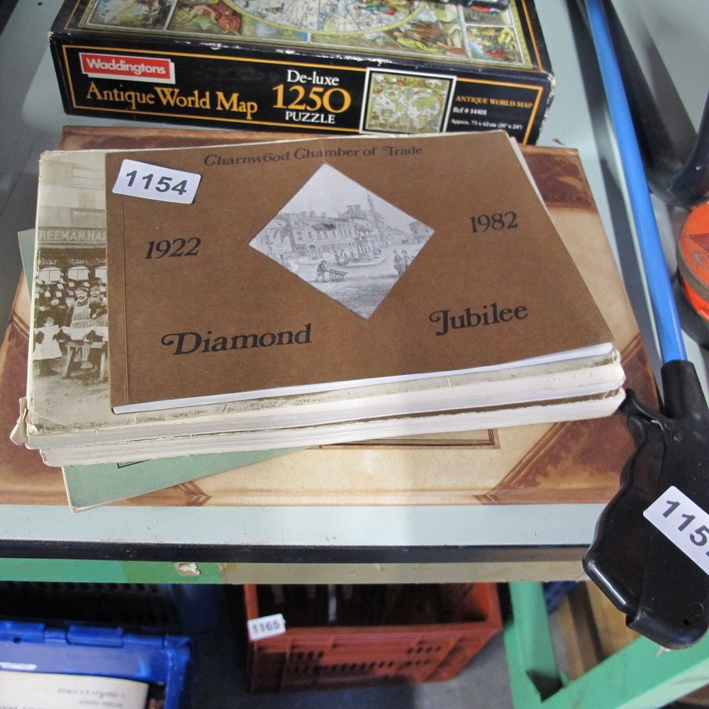 Lot 1154: books of Loughborough