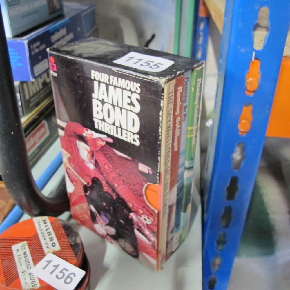 Lot 1155: James Bond books