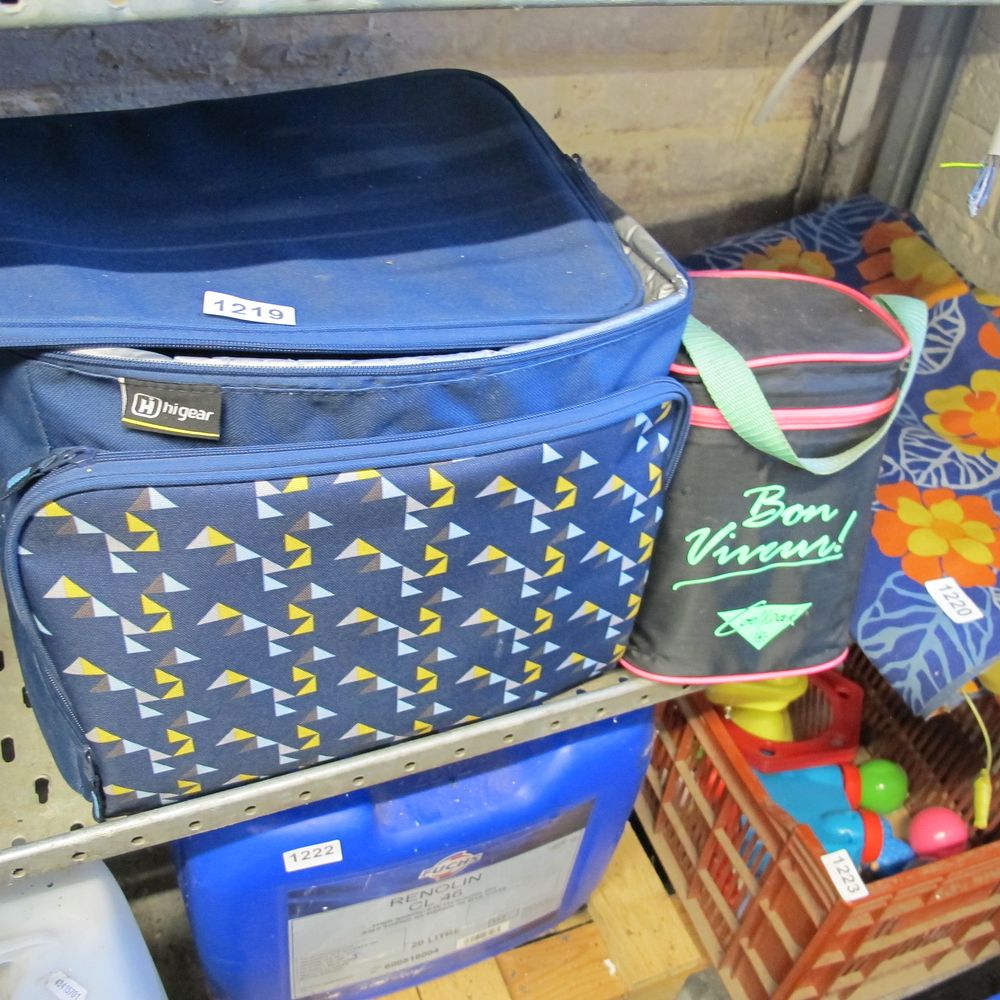Lot 1219: qty of cool bags