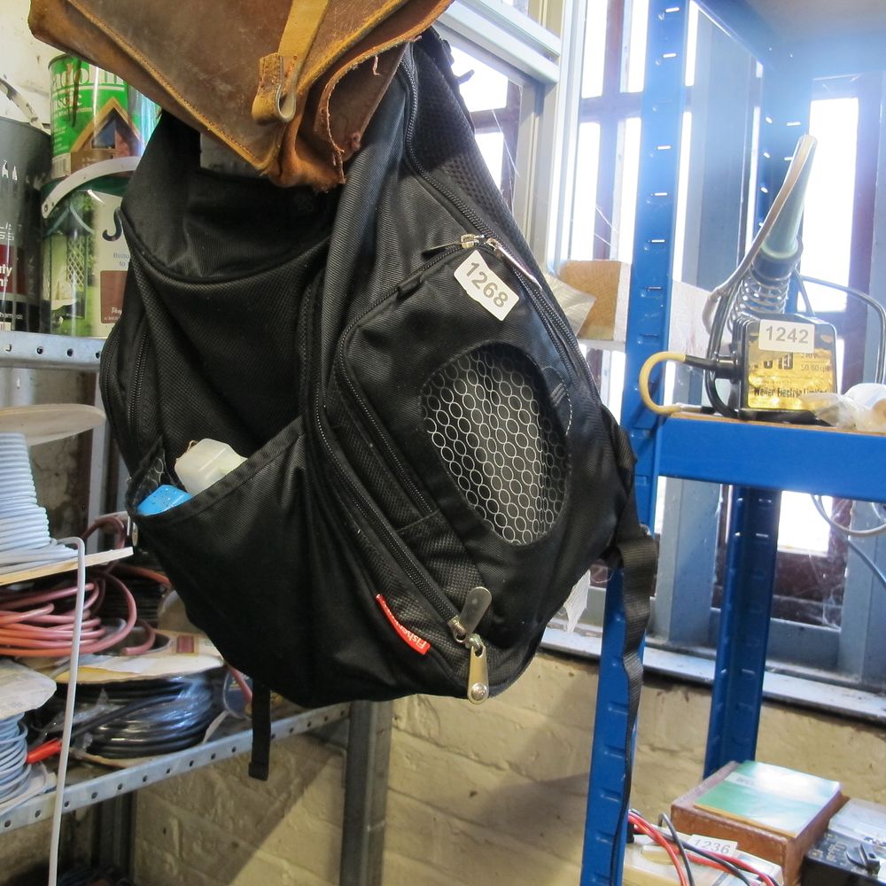 Lot 1268: backpack