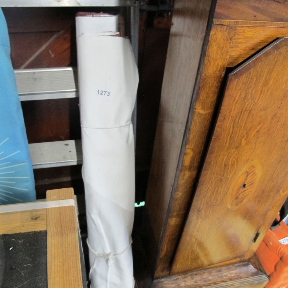 Lot 1273: Pair of bamboo blinds