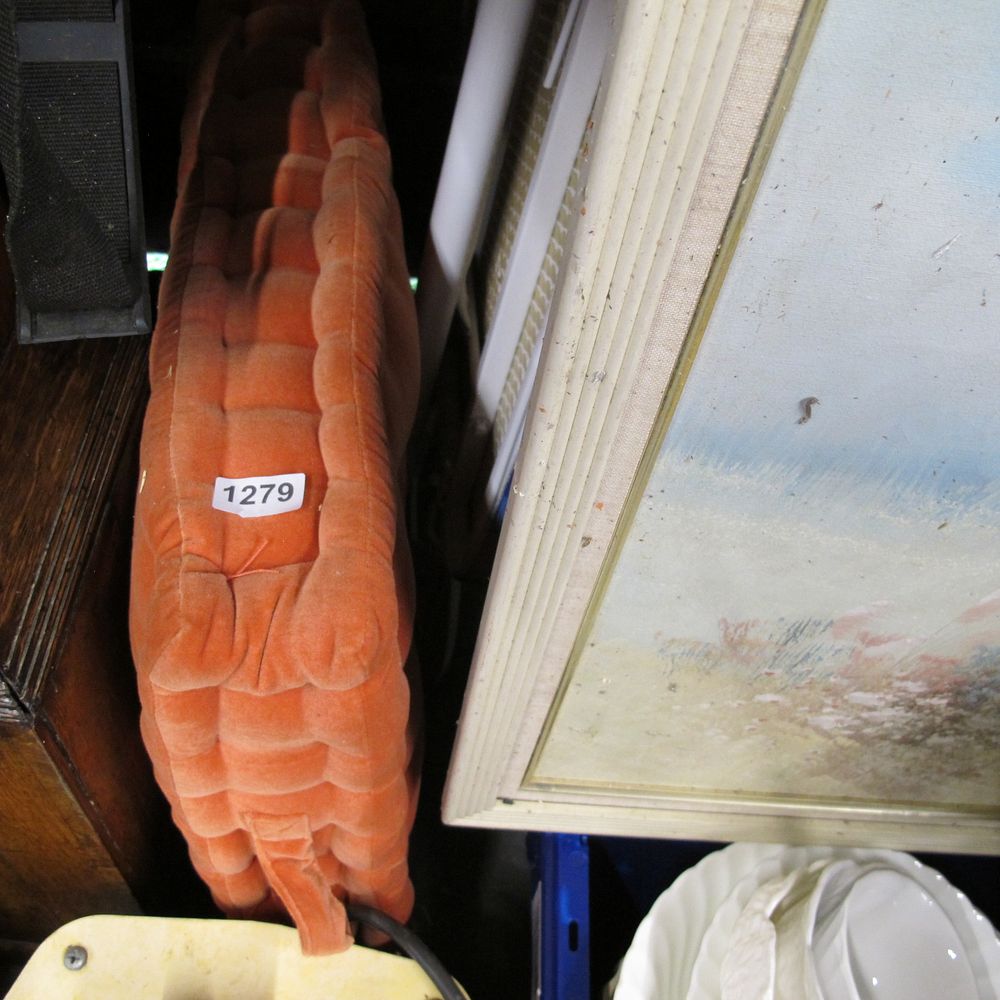 Lot 1279: cushion
