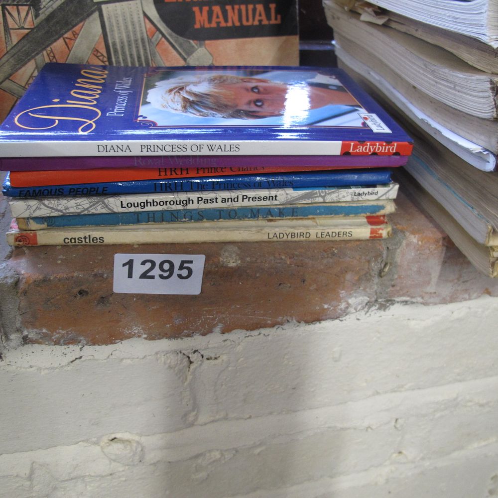 Lot 1295: assorted books