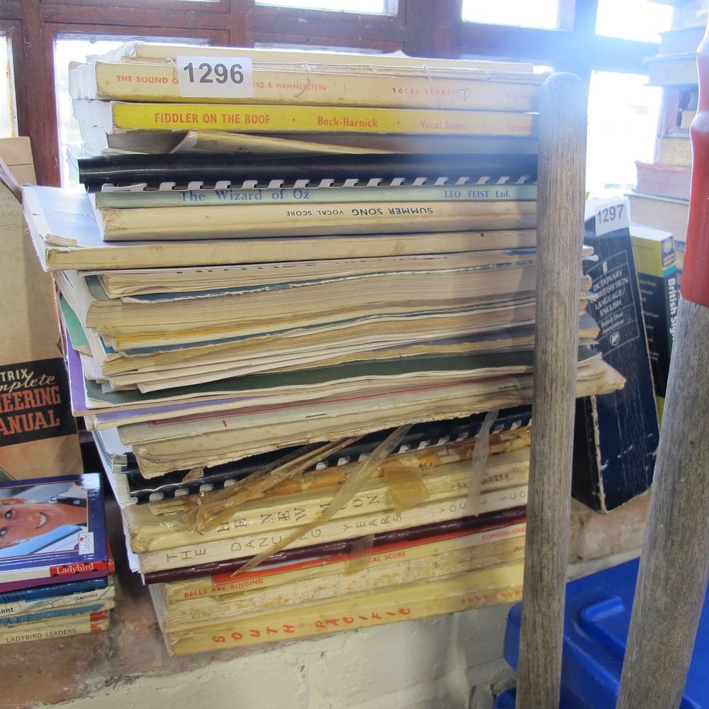 Lot 1296: music scores