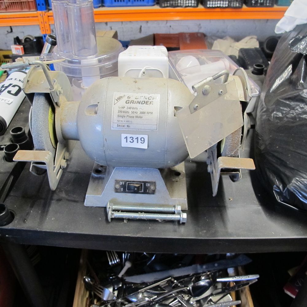 Lot 1319: bench grinder
