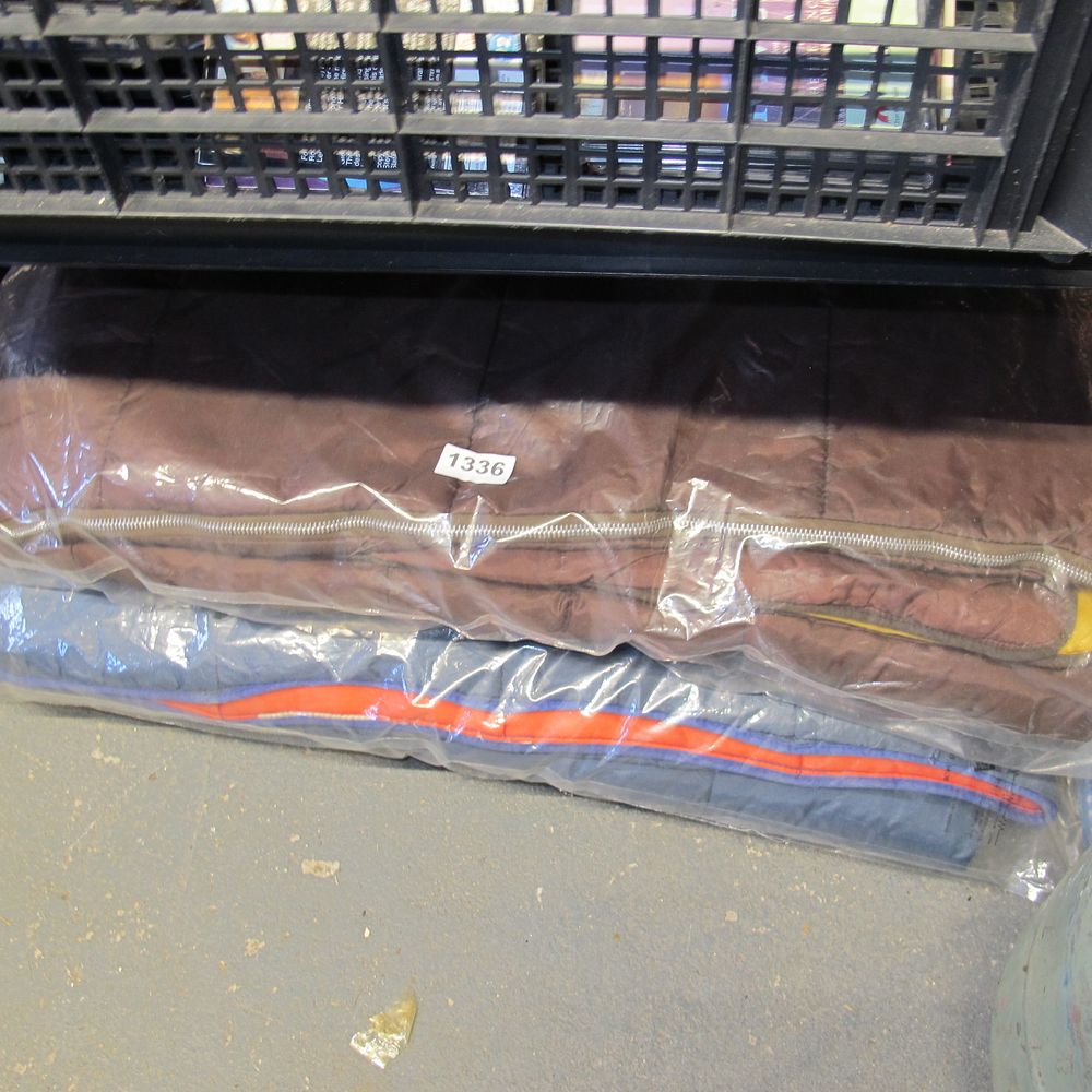 Lot 1336: sleeping bags