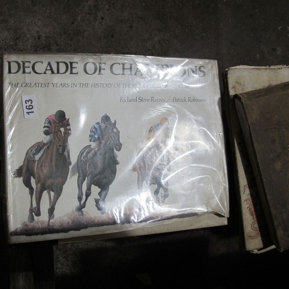 Lot 163: Horse racing book