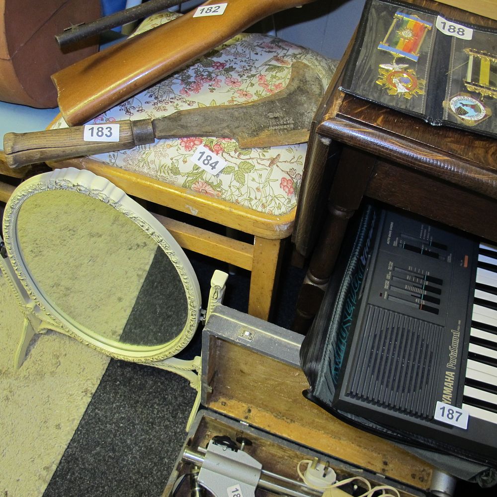 Lot 184: vintage stool