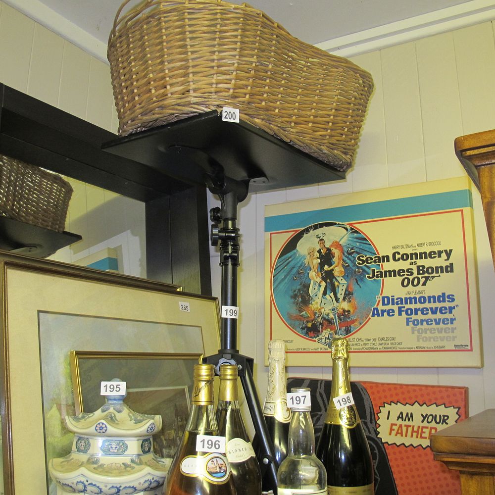Lot 199: projector stand