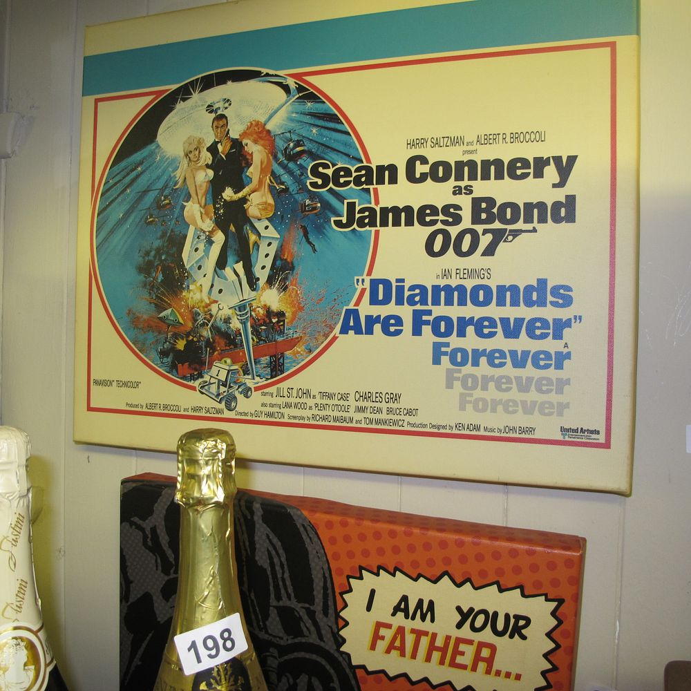 Lot 202: James Bond poster