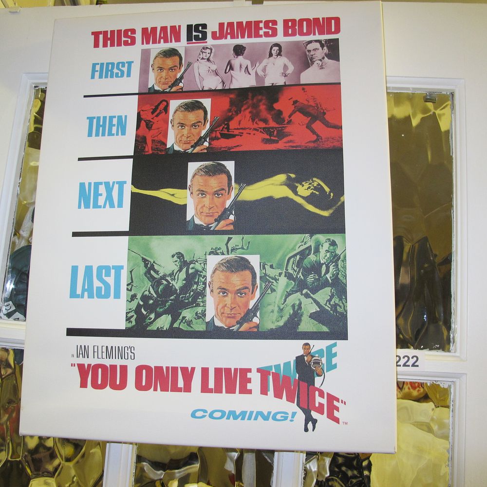 Lot 222: James Bond poster