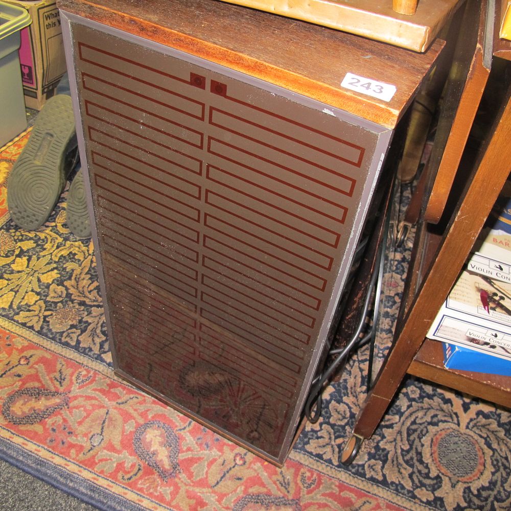 Lot 243: plate heater