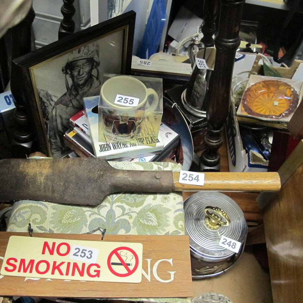 Lot 254: hardcore spanker or body disposal tool