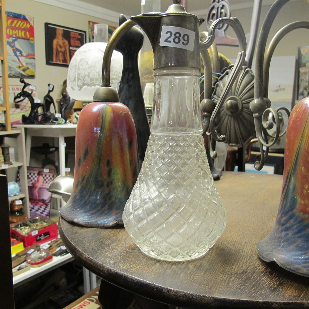 Lot 289: claret jug