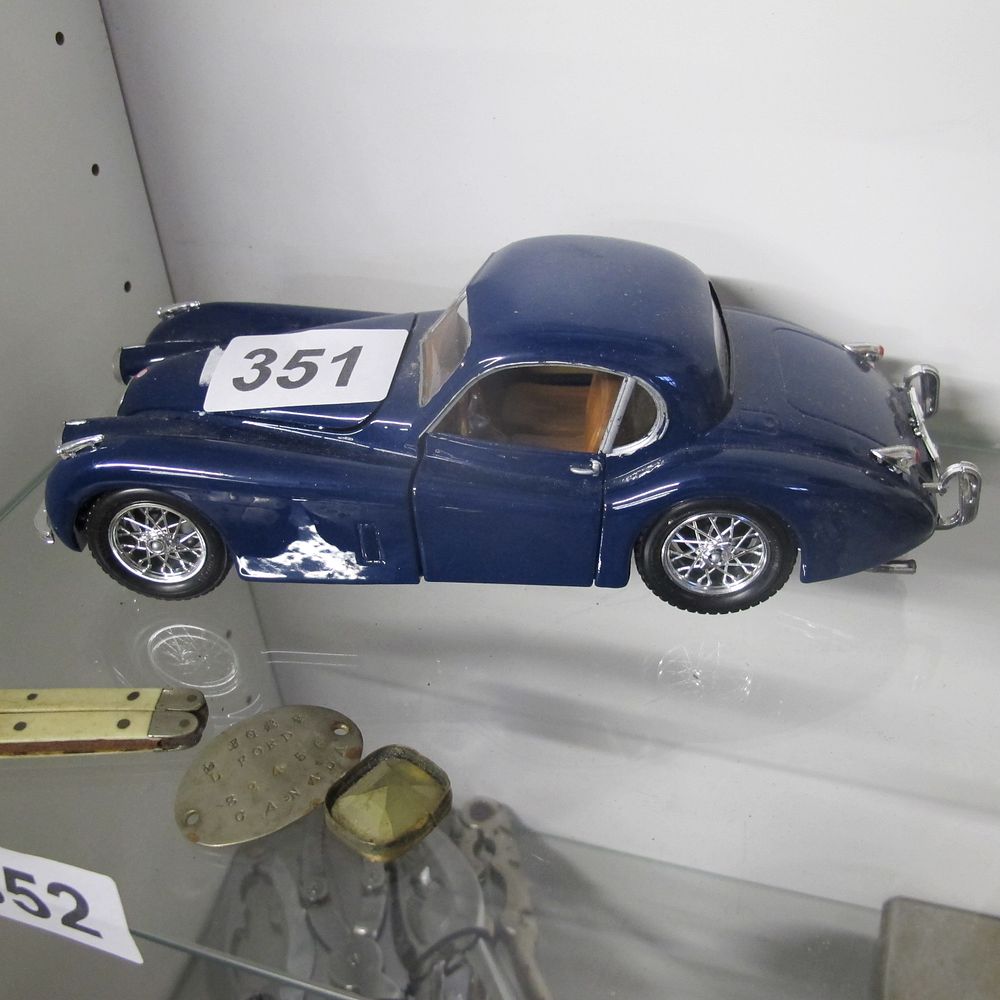Lot 351: model car