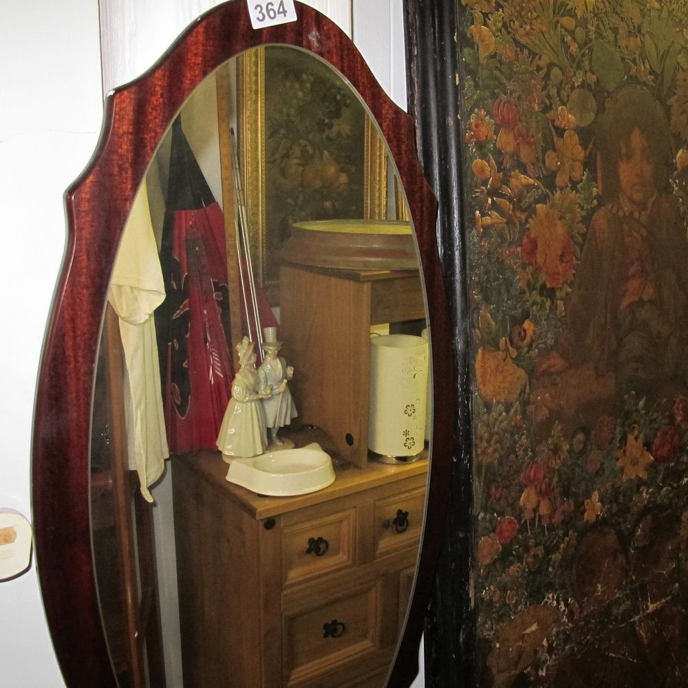 Lot 364: vintage mirror