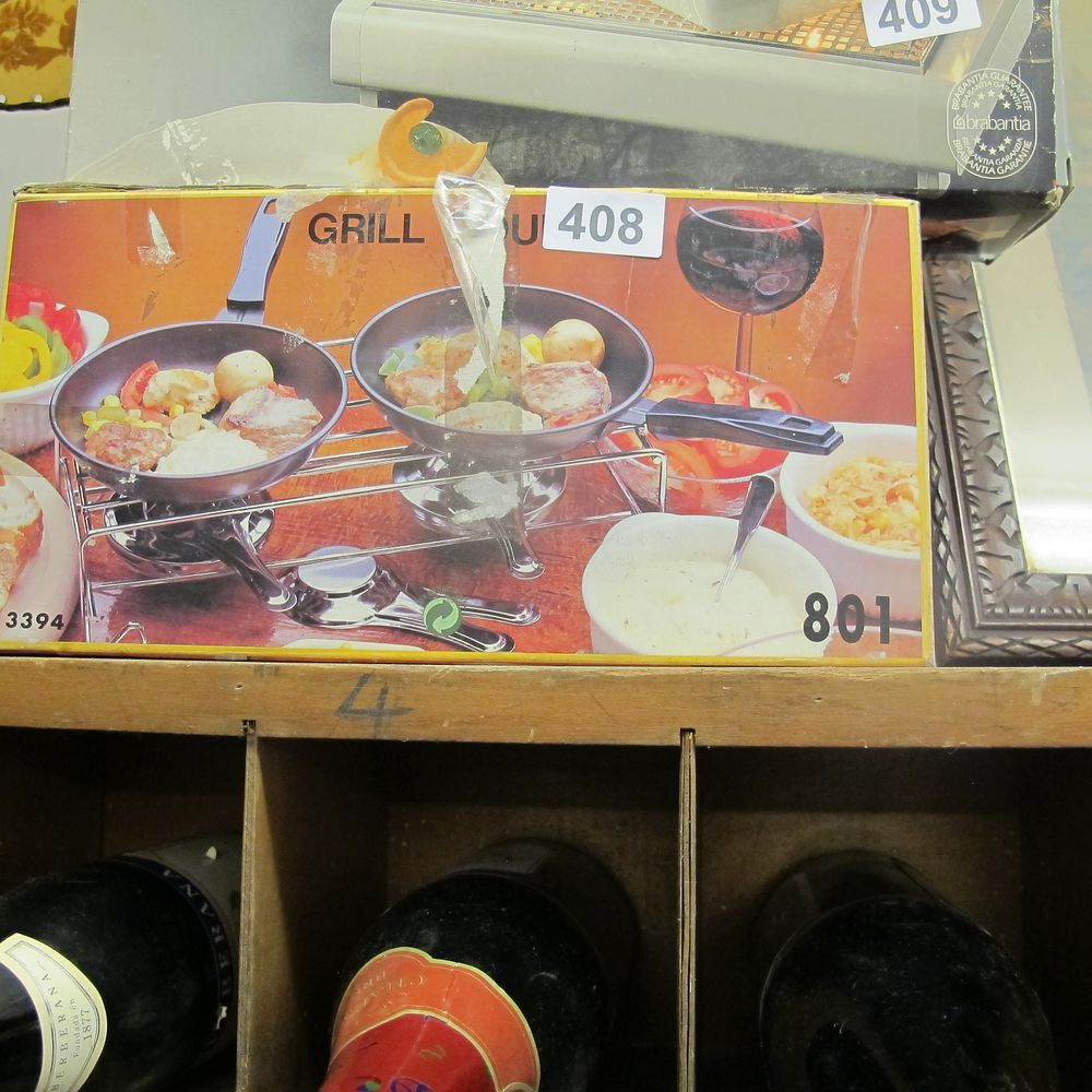 Lot 408: spirit grill