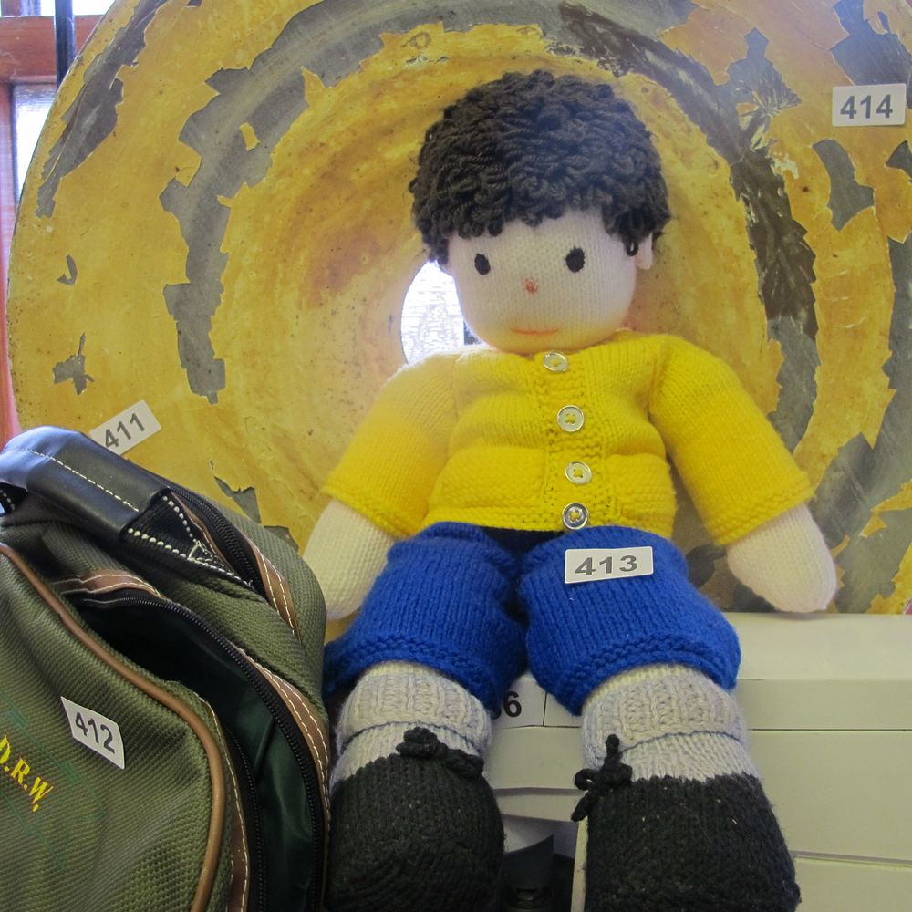 Lot 413: Alan's other friend, Joffrey the knitty young offender 