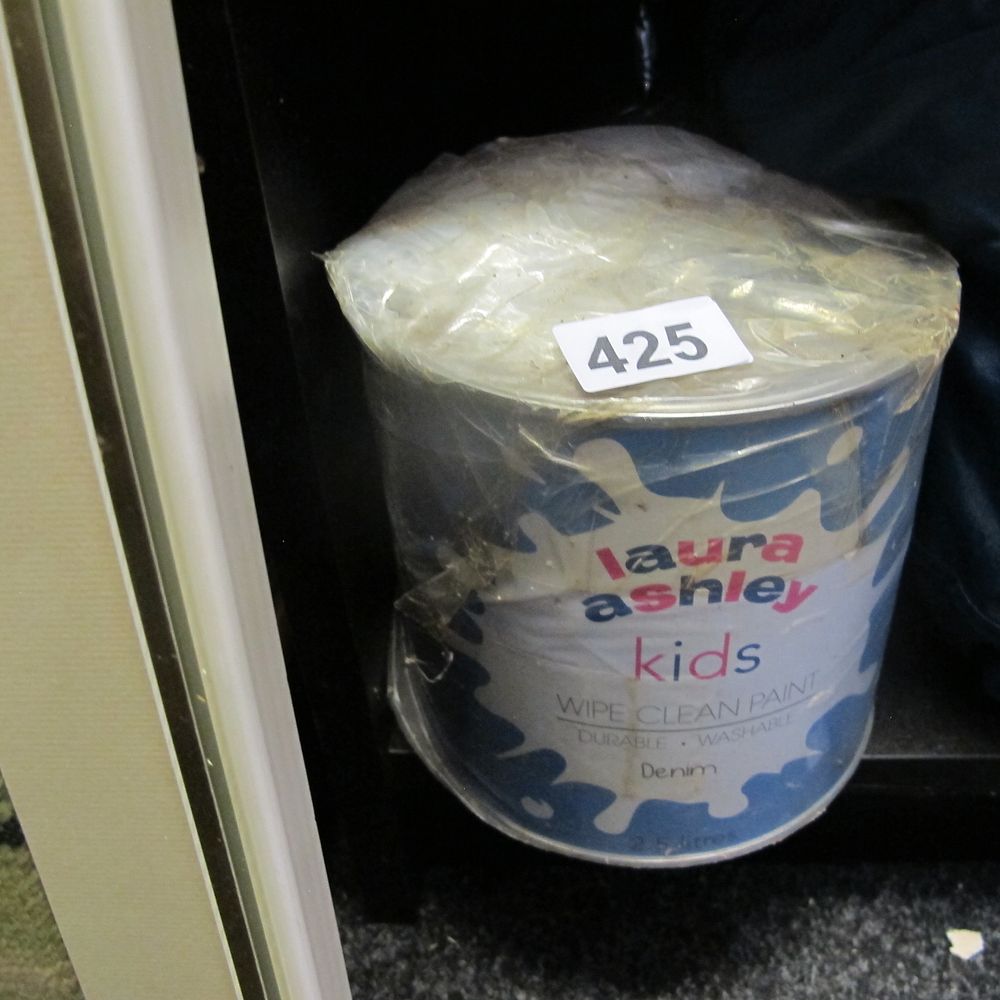 Lot 425: laura ashley wipe clean paint