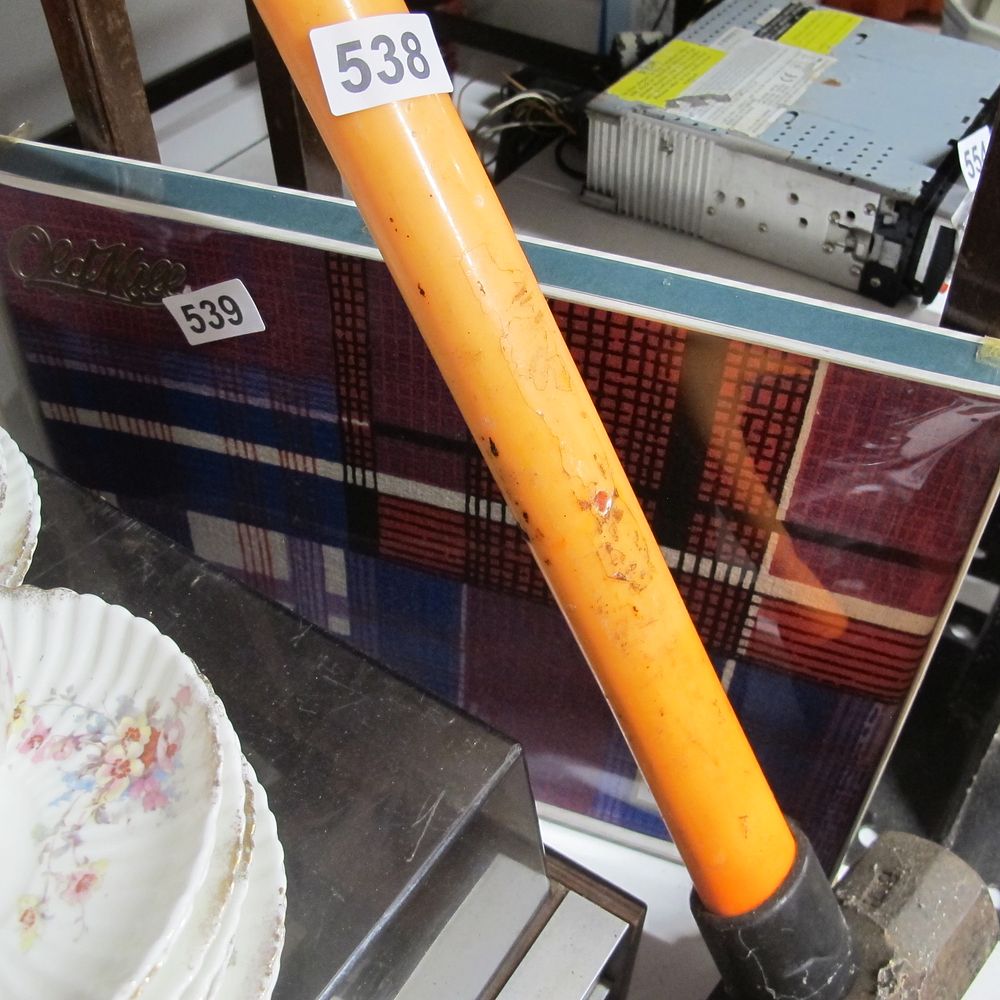 Lot 539: large sledgehammer