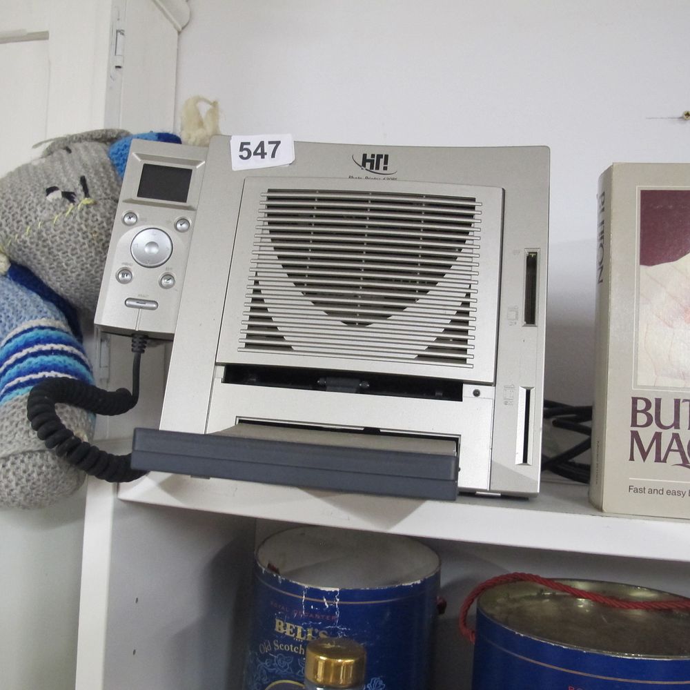 Lot 547: photograph printer