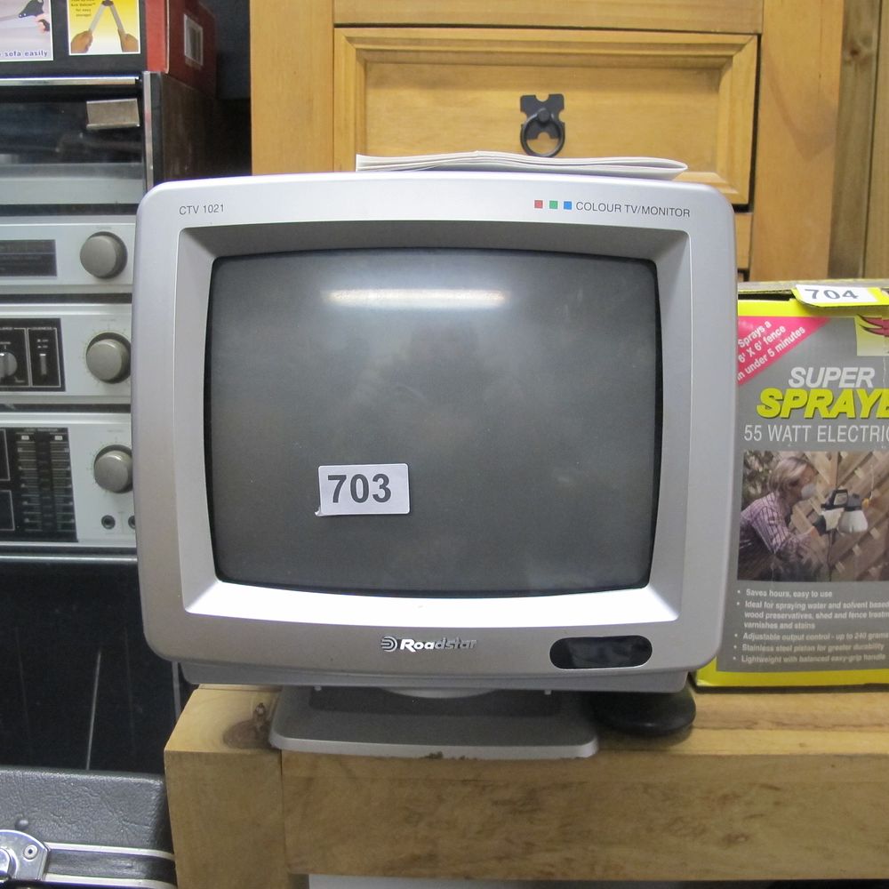 Lot 703: portable tv