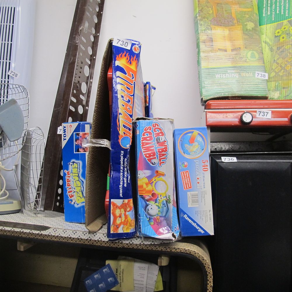 Lot 730: four vintage board games