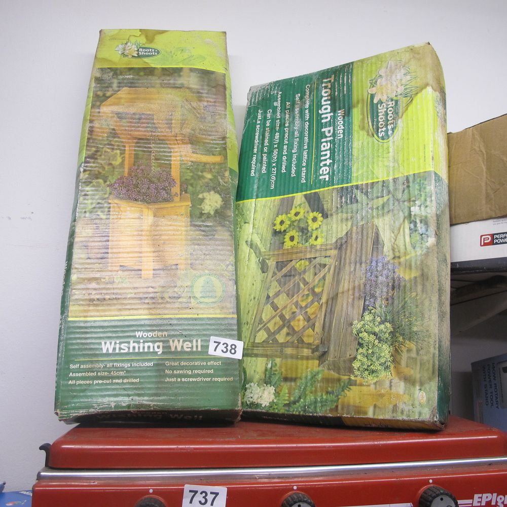 Lot 738: garden covers