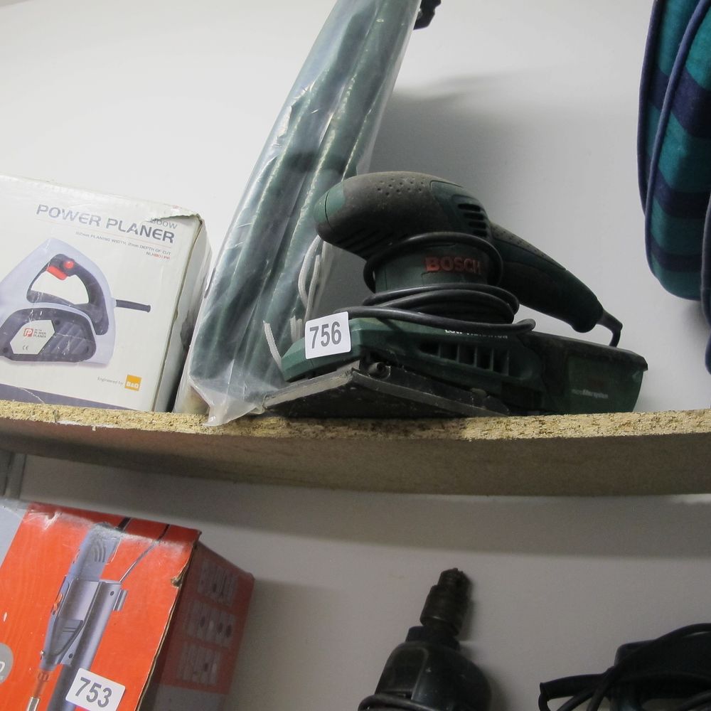 Lot 756: Bosch sander