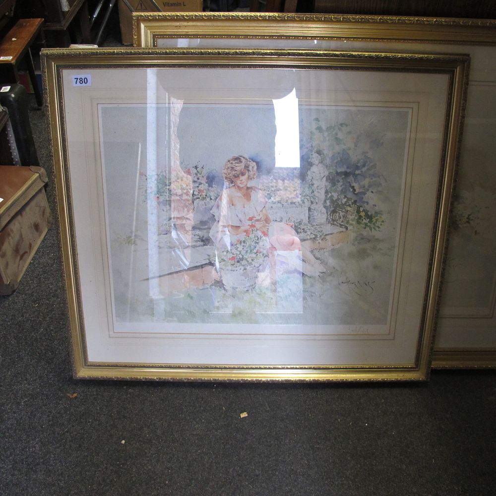 Lot 780: large painting 2 of 3