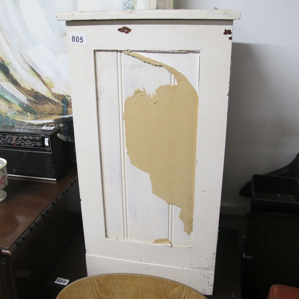 Lot 805: wooden cabinet