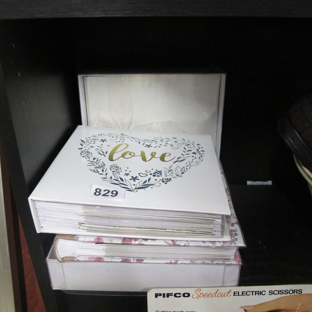 Lot 829: photo albums