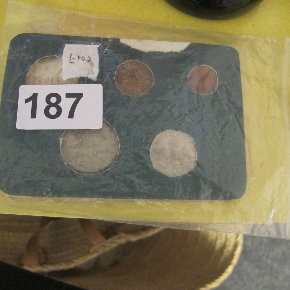 Lot 187: First decimal coins