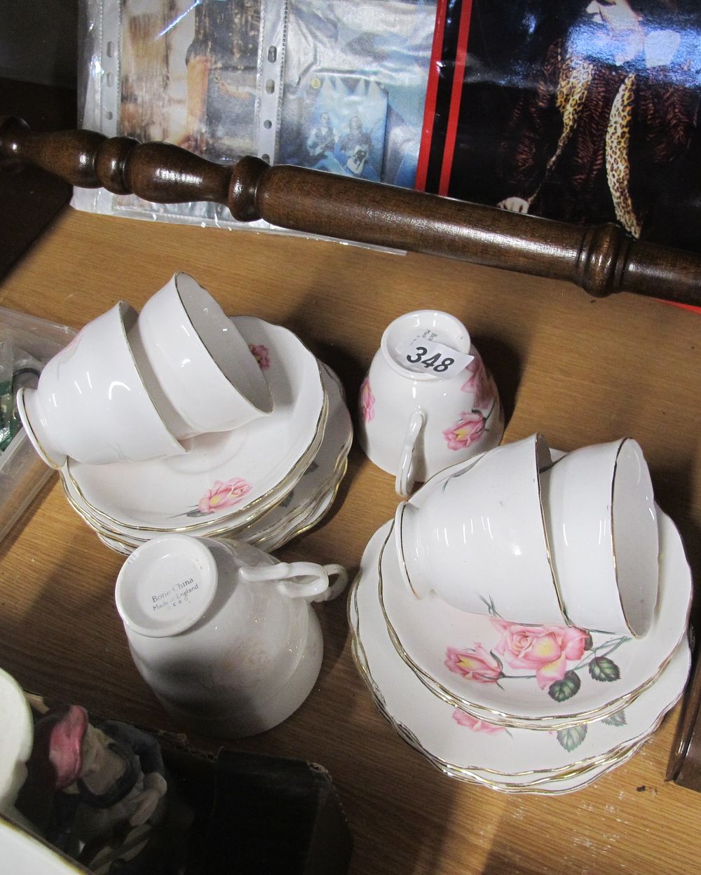 Lot 348: China tea service