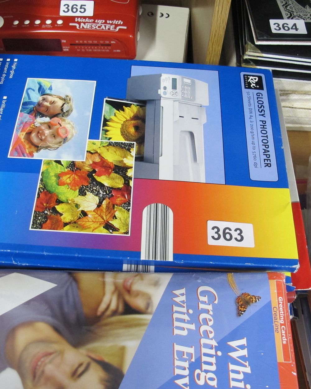 Lot 363: inkjet glossy photo paper