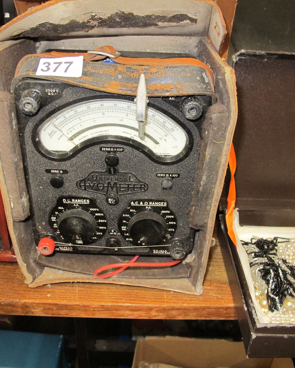 Lot 377: vintage universal avometer