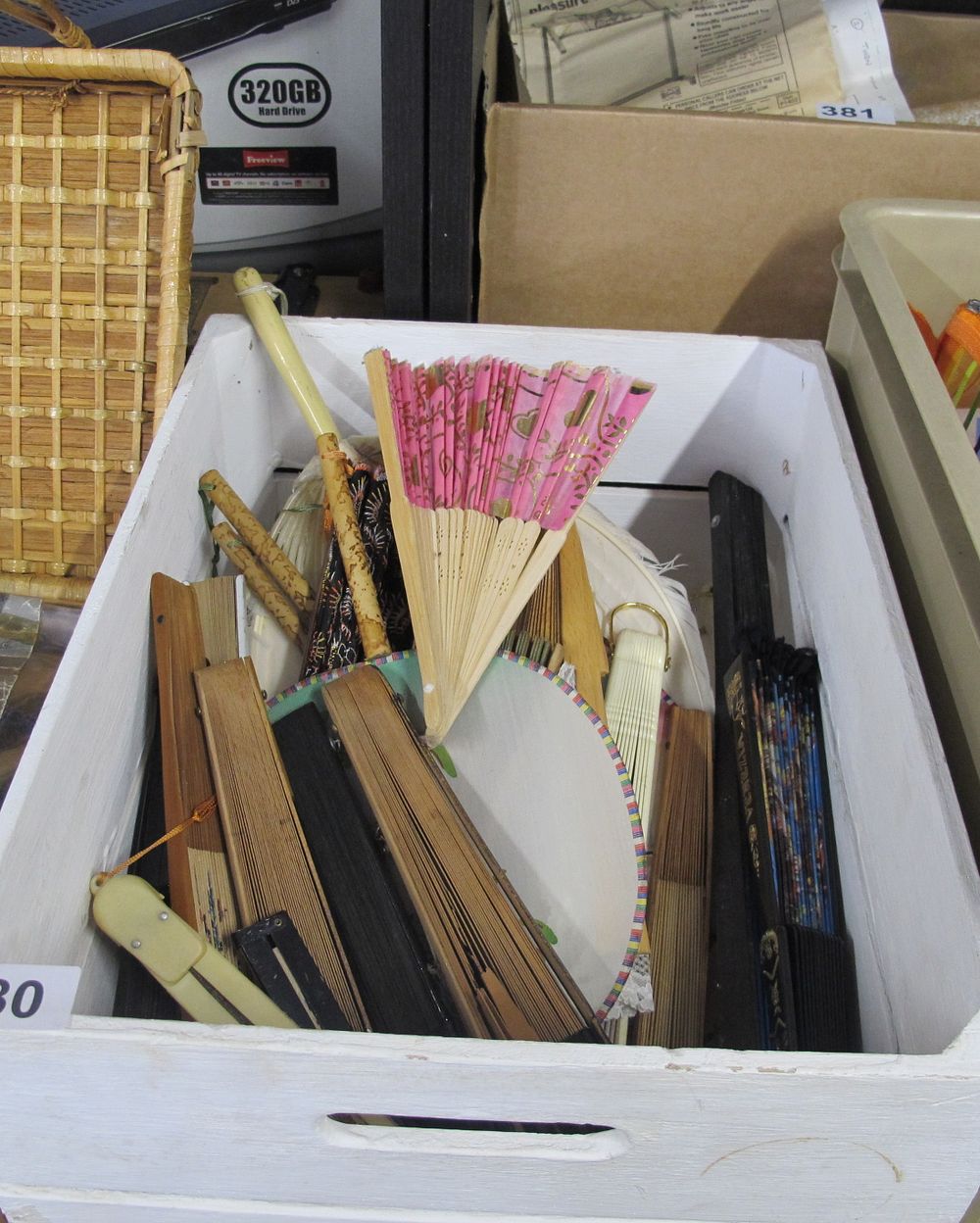 Lot 380: qty of fans