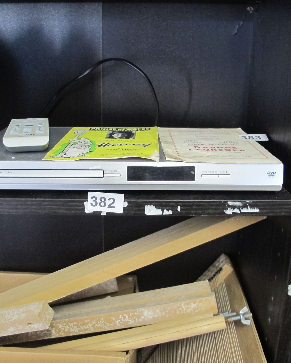 Lot 382: DVD player
