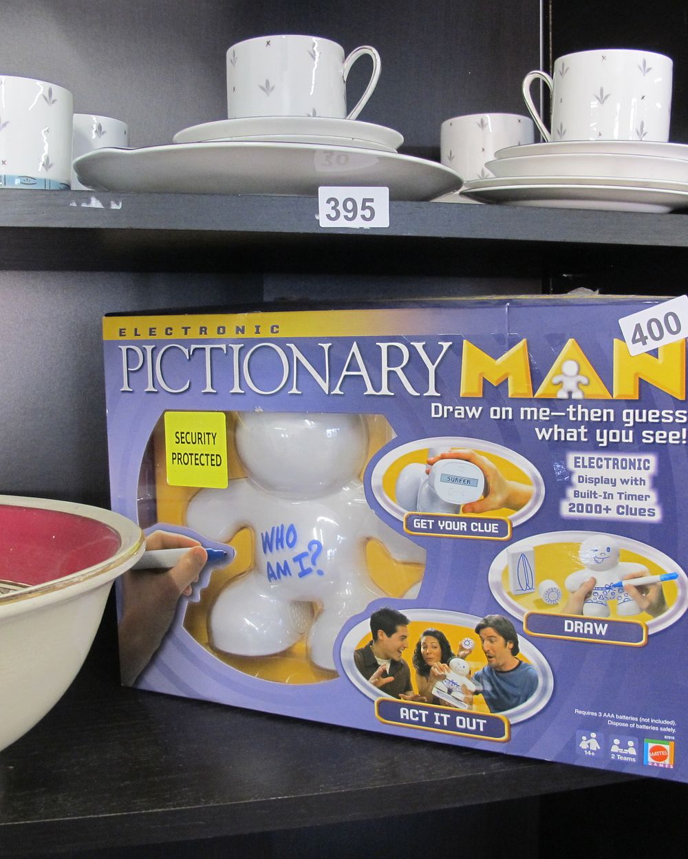 Lot 400: electronic pictionary man