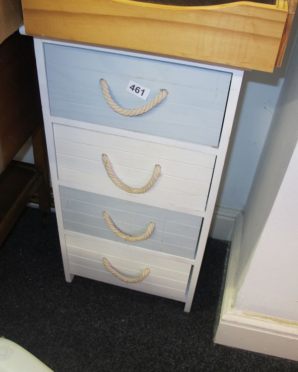 Lot 461: small chest of drawers