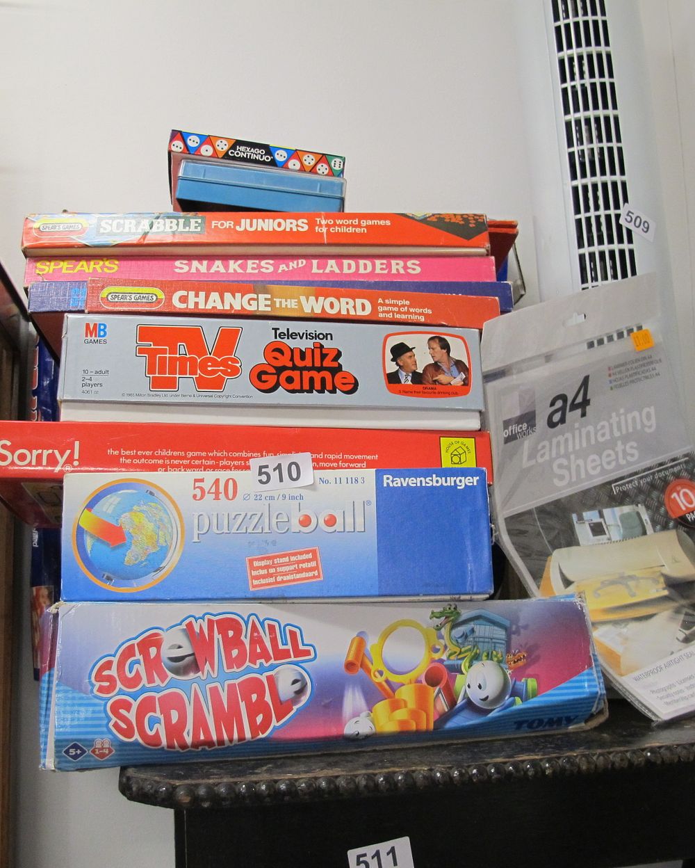Lot 510: qty of games