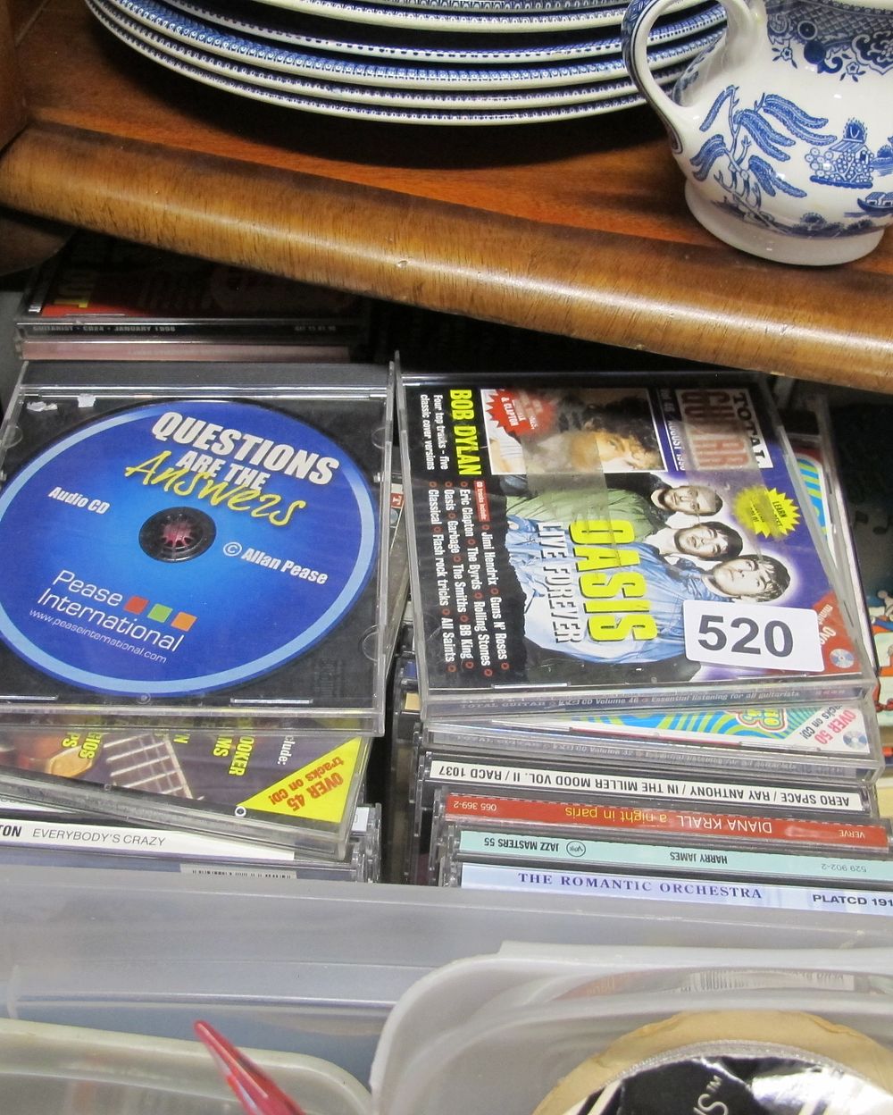 Lot 520: qty of CD's