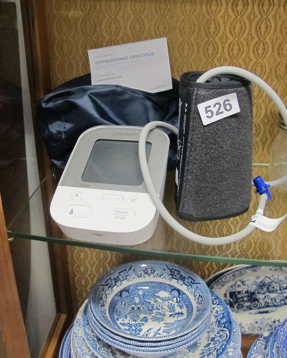 Lot 526: blood pressure monitor