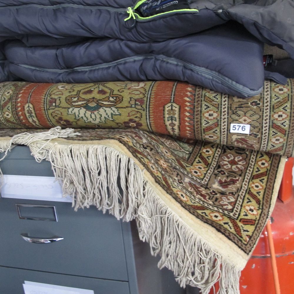 Lot 576: attractive rug